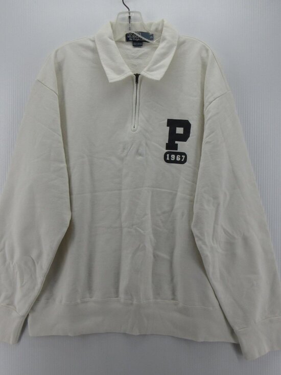 Polo Ralph Lauren Other - VGT Polo Ralph Lauren Sweater XL 1/4 Zip Pullover 1967 P Logo 90s